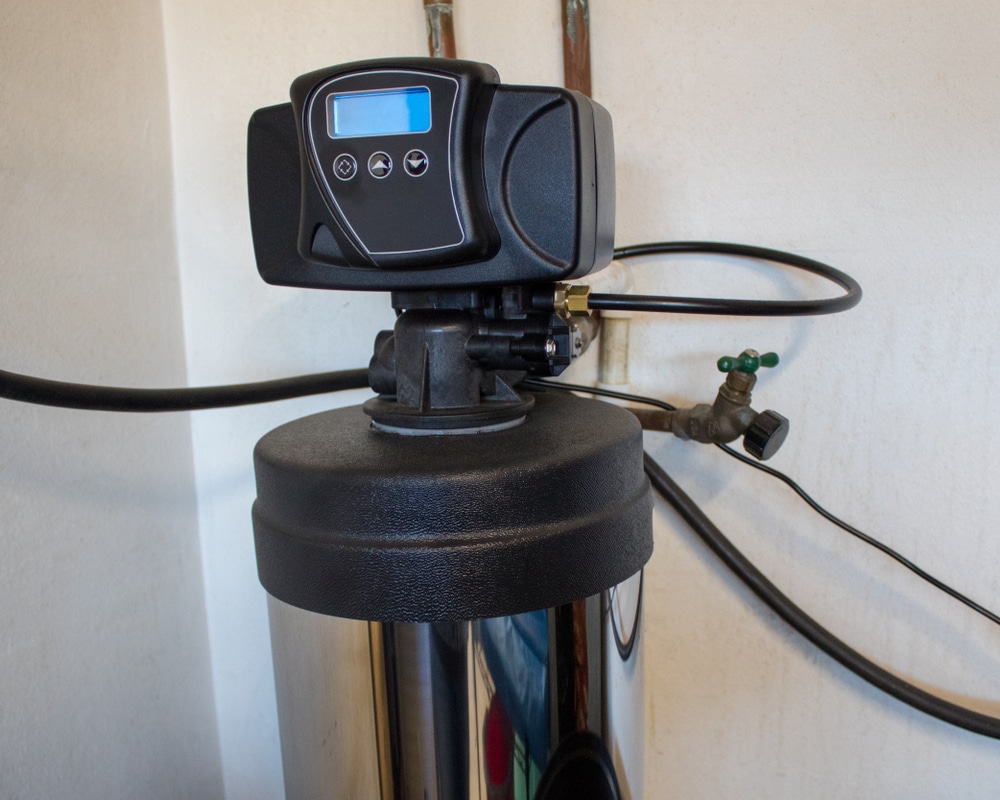 View,Of,Top,Part,Of,Water,Softener,System